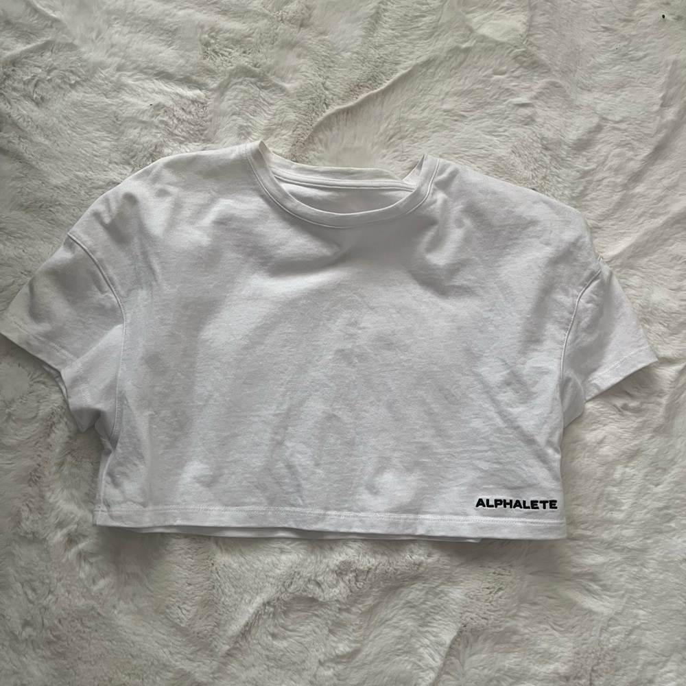 New alphalete crop top Size S